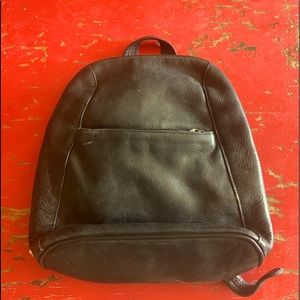 Leather backpack 🎒